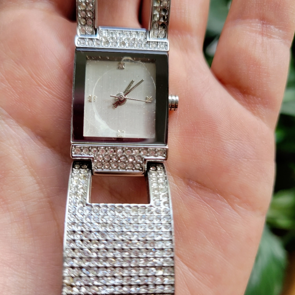 Classic Silver Diamond Watch - Picture 6 of 8